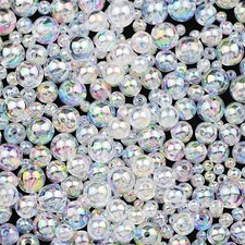 6mm 8mm 10mm ABS Imitation Pearl Beads White DIY Jewelry Making Craft Beads