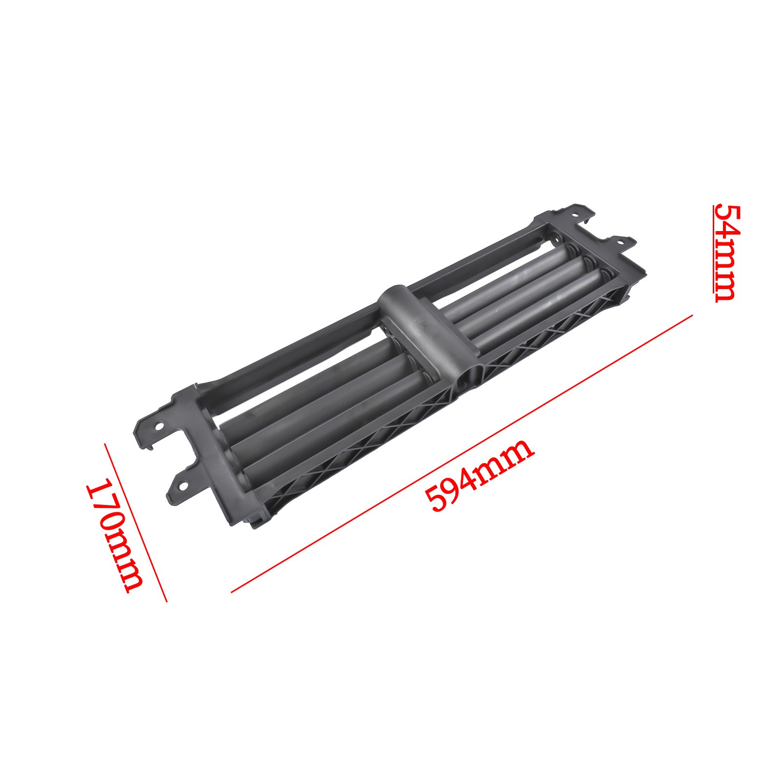 Front Bumper Lower Radiator Shutter with Motor for Chevrolet Silverado 3500 HD