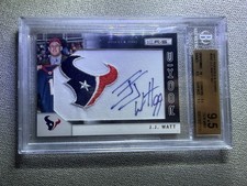 2011 Rookies Stars J.J. Watt RC Patch AUTO 10 BGS 9.5 True+ /299 Gem Rpa