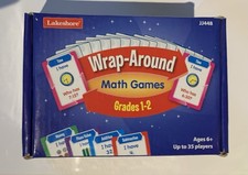 Wrap Around Math Games   Lakeshore Grades 1-2 JJ448 Education Stem homeschool
