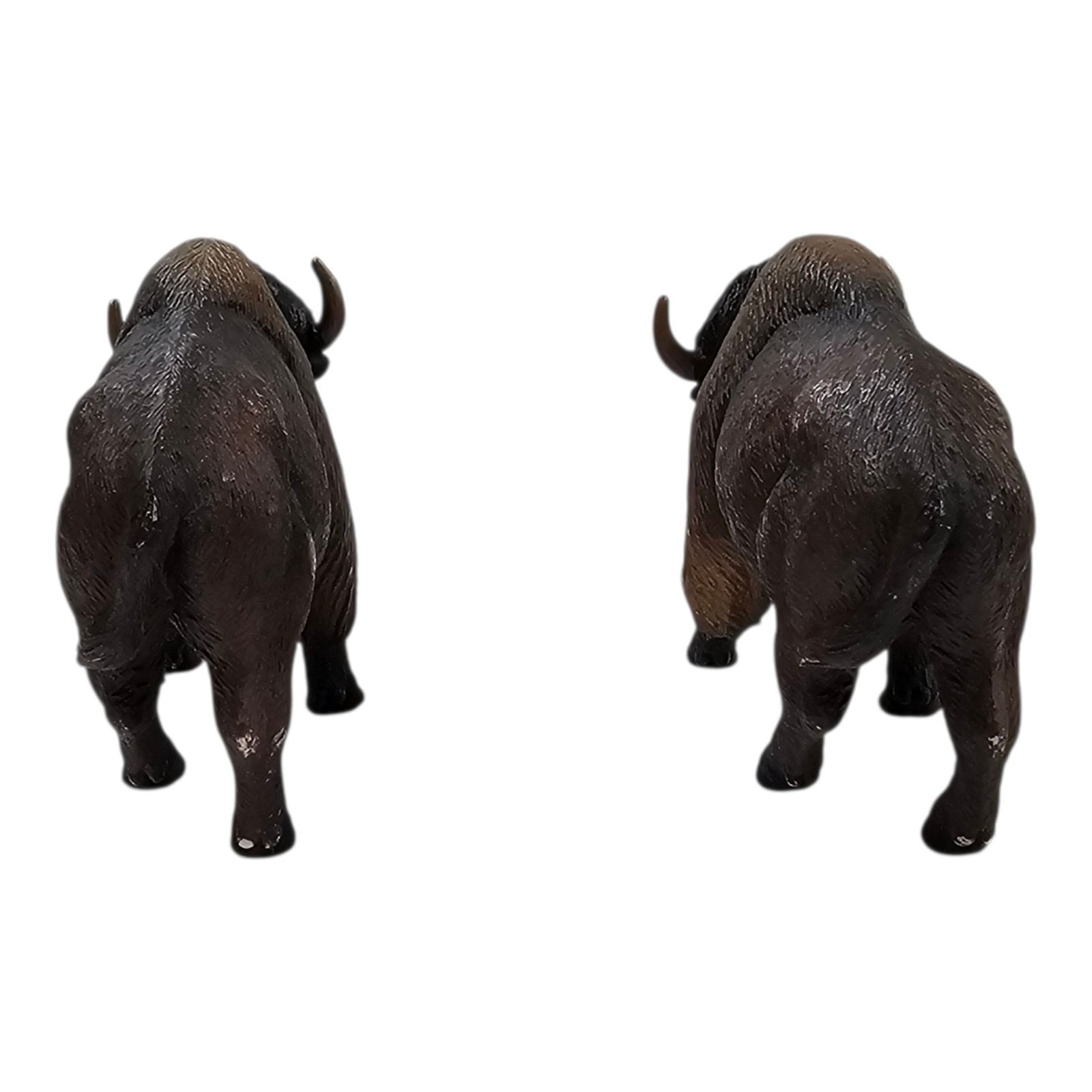 Mojo American Bison Buffalo Wild Life 2010 Figures Hand Painted Realistic Toys