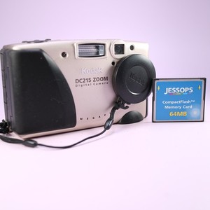 Kodak Digital Camera EasyShare DC215 Zoom 1.0MP Silver Tested