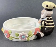 2004 HFC Collectible Ceramic Hershey's Kiss Elf Candy Dish  