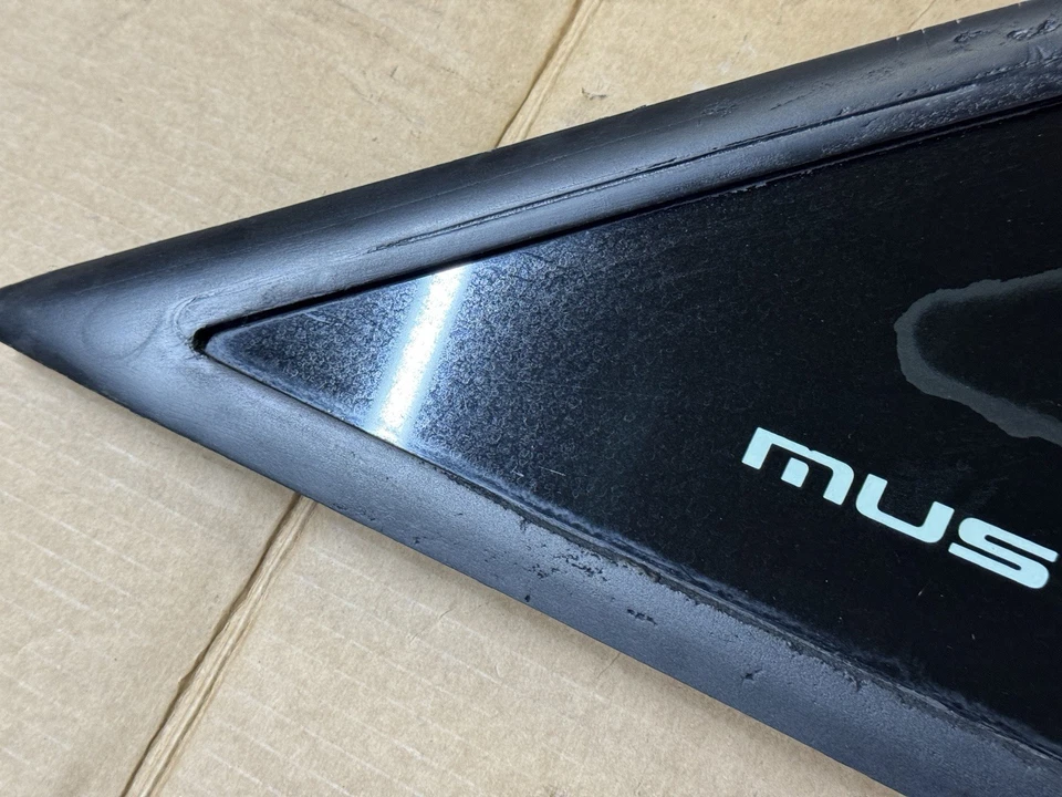 Ford Mustang 87-93 cuarto de ventana vidrio lado del pasajero hatchback OEM Carlite GT Foto 2 de 4