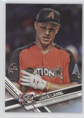 2017 Topps Update All-Star Father's Day Powder Blue 24/50 Jake Lamb #US177 0o9