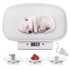 Digital Small Animals Scales for Weighing with Tape Measure, Pet Scale Tape