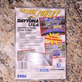 Daytona USA Sega Saturn Complete in Box, Manual Included, Multiplayer