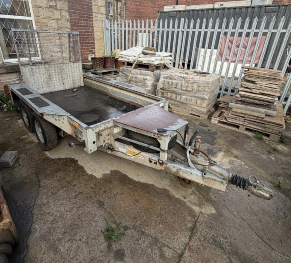 Collector Ramp Plant Trailer 2700kg with Ramp, Twin Axle | eBay UK