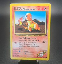 Pokémon TCG Blaine's Charmander 60/132 Gym Challenge Common Eng 2000 on eBay