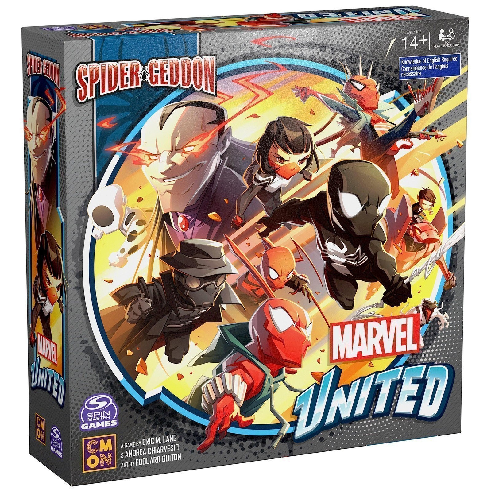 Marvel United: Spider-Geddon - Strategy Board Game, Collectible Spider Man, 14+