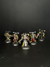 Legionaries x5 painted Chaos Space Marines Warhammer 40k Games Workshop