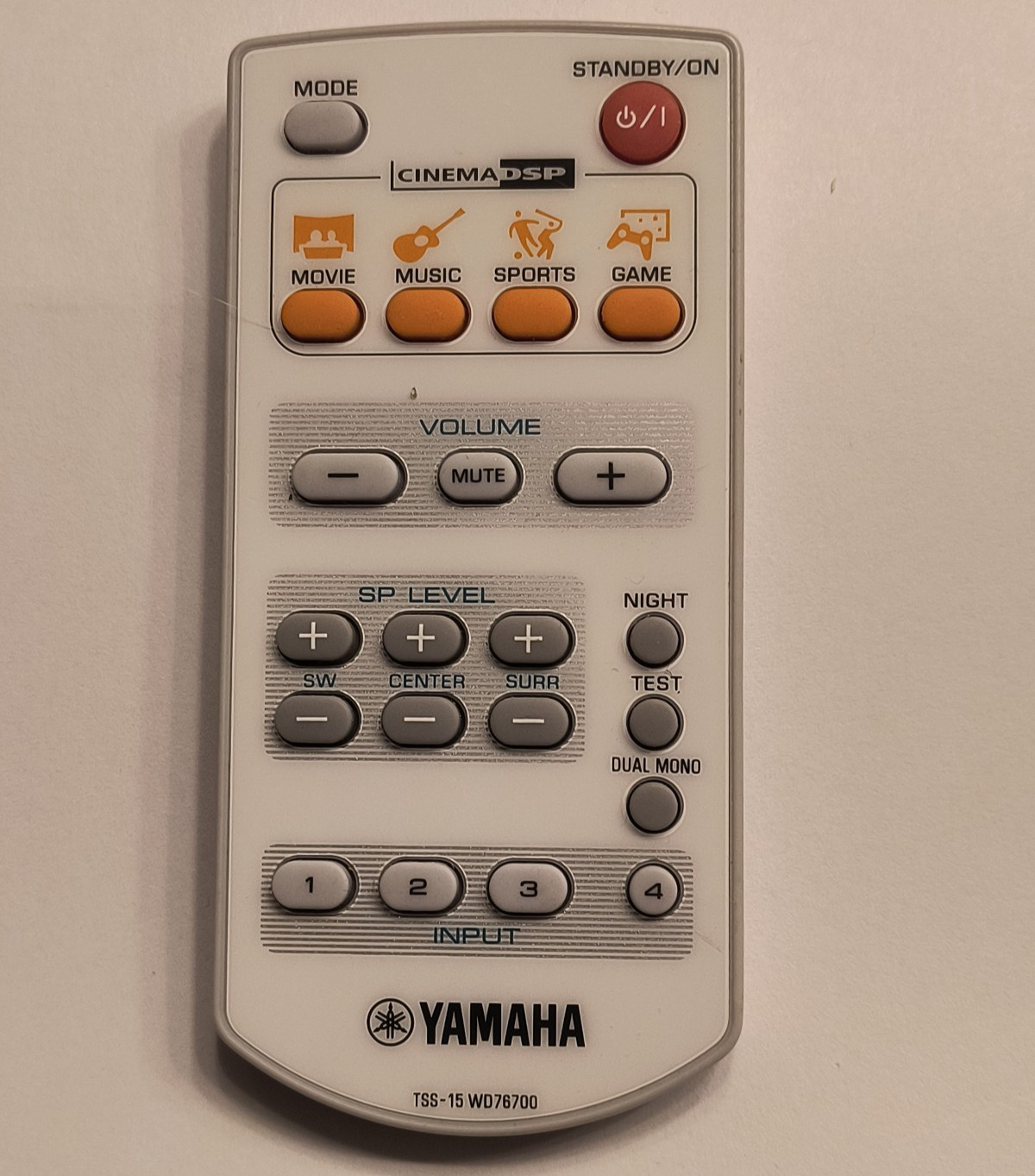 YAMAHA WD76700 For Home Theater System Model TSS-15 (GENUINE