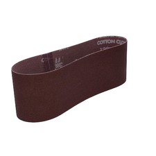 Norton Abrasives 07660702062 Sanding Belt, 3" W, 21" L, Coated, Aluminum Oxide,