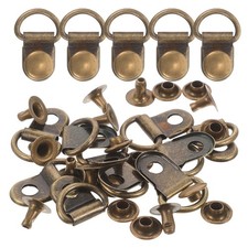 60 Pcs Metal Buckle Shoe Accessories Boot Shoes Buckles Hooks for Repair