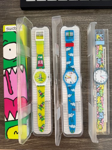Rare Matthew Langille x Swatch 3-Watch Complete Set (2008-2009) – Deadstock New