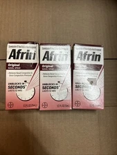 Afrin 2 mg Spray Decongestant Treatment - 0.5 fl oz , EXP 11/26