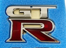 Nissan Genuine Gt-r Gtr R35 Rear Trunk Emblem Badge Oem 84894-jf60b New