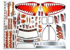Traxxas 1/10 T-Maxx 2.5 * JAWS DECAL SHEET * 4913X