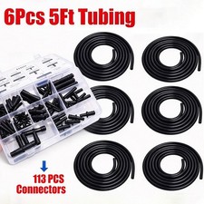 6pcs 5ft Car Vacuum Hose Line Pipe Kit 113 Connectors Automotive Replacement Us 6pcs 5ft Car Vacuum Hose Line Pipe Kit 113 Connectors Automotive Replacement Us