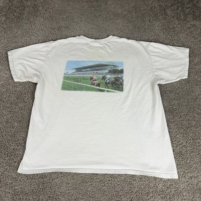 VINTGE Arlington Park Race Track Shirt Mens XL Horse Racing 2003 Fathers Day