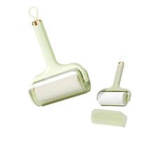 Washable Reusable Lint Roller, Portable Mini Remover, Cat Pet Hair Green