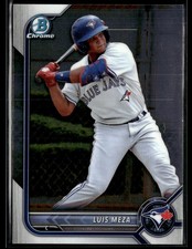 2022 Bowman Draft #BDC-89 Luis Meza Chrome Baseball Card 1503G