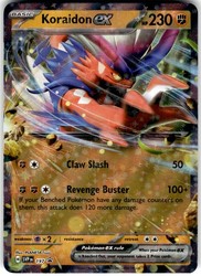 Koraidon ex 197 Black Star Promo Scarlet & Violet Holo