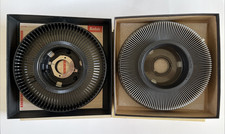KODAK CAROUSEL 80 Rotary Slide Tray - Two TRAYS In White Boxes - Made in USA