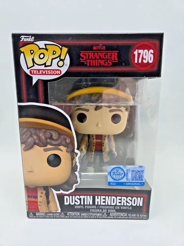 Funko Pop! Vinyl: Stranger Things Dustin Henderson Exclusive #1796