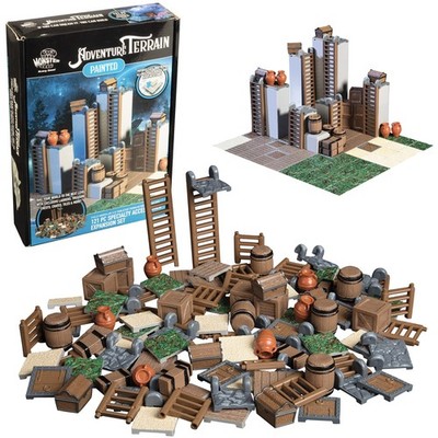 Monster Adventure Terrain- 121pc Painted Specialty Accessories & Til (US IMPORT)
