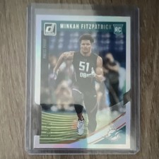 (63/75) Panini 2018 Donruss Minkah Fitzpatrick Rookie Card #353 Miami Dolphins. rookie card picture