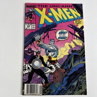 Uncanny X-Men #248 - Newsstand | VG | Marvel Comics 1988 | We Combine Shipping