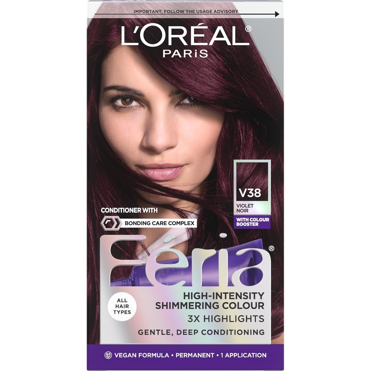 Kit V38 Violet Noir Intense Deep Violet