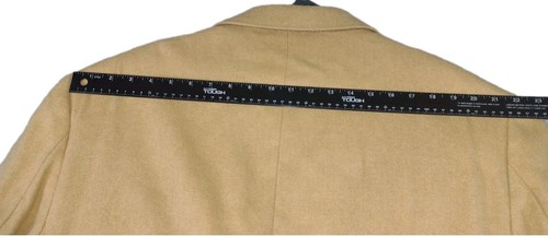 Blazer Paul Fredrick uomo 54R marrone cammello capelli tacca risvolto doppia ventilazione blazer - Foto 10 di 13