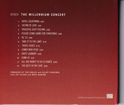The Eagles - CD The Millennium Concert Disc 4 - From the Box Set