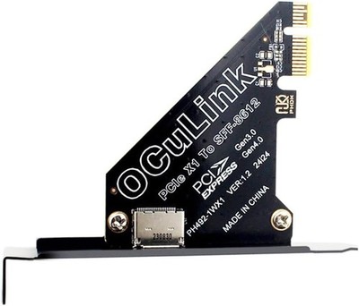 NFHK-Adapter PCI-Express 4.0 PCIE 1x auf Oculink SFF-8612 SFF-8611-Hostkarte