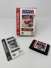 NFL '95 (Sega Genesis, 1994) w/ Case & Manual - Football Video Game - Tested!