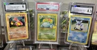 Lot of 7 Graded Pokémon Slabs, PSA 9 Gym Heroes 1st Ed+ CGC 9.5+ PSA 9 Venusaur