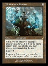 Light Play x 1 Illusionist's Bracers - Foil - Retro Frame Ravnica Remastered Var
