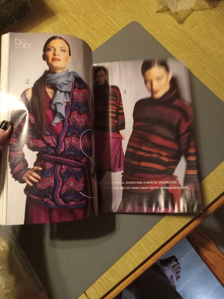 Lote 4 libros de punto SC revistas de moda vacaciones 2006 invierno verano primavera 2007 Foto 3 de 4