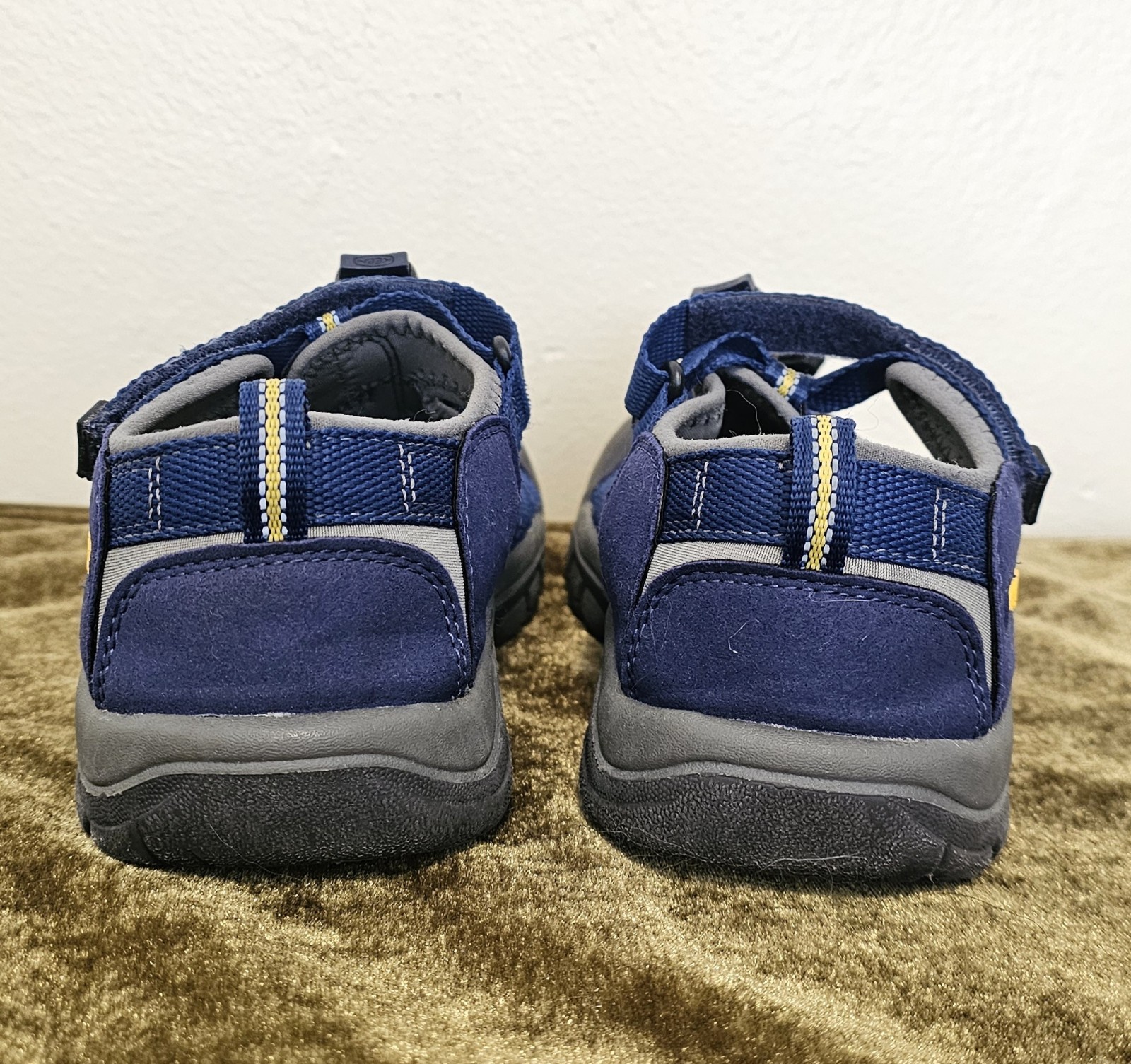 Keen Newport H2 Sandali Blu Impermeabili Traspiranti Trail Escursionismo Ragazzi Giovani Taglia 5