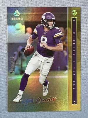 Kirk Cousins Gold /249 - 2022 Panini Luminance - Vikings