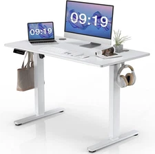 Standing Desk, 48 x 24 in Electric Height Adjustable Computer Desk Home Offic...