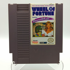 GameTek Wheel of Fortune Featuring Vanna White NES Quiz Puzzle NTSC-U/C