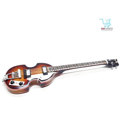 Hofner Sunburst Mini Bass   Action Figure Accessory Collectible