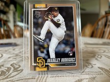 Topps 2026 Series 1 Baseball Bradgley Rodriguez Gold Rookie #42 /2026 Padres