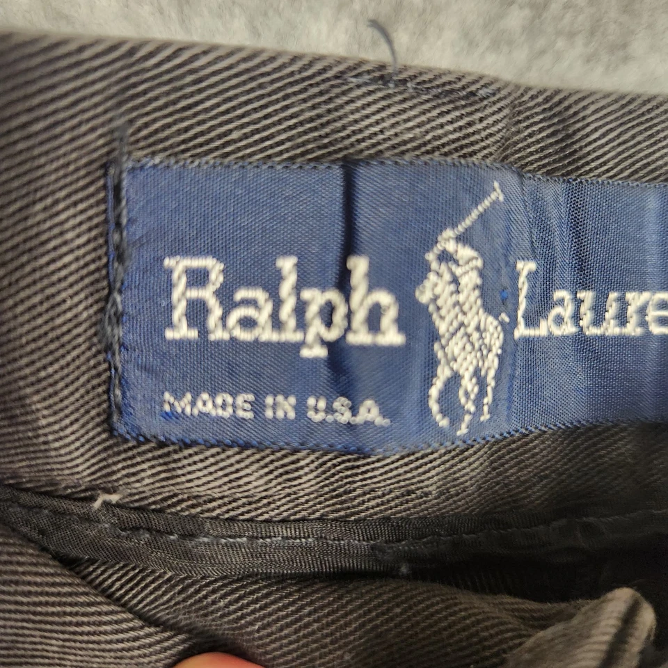 Vintage Ralph Lauren Skirt Womens 12 Brown High Waist Maxi Long Made USA 90s - Image 3 of 4