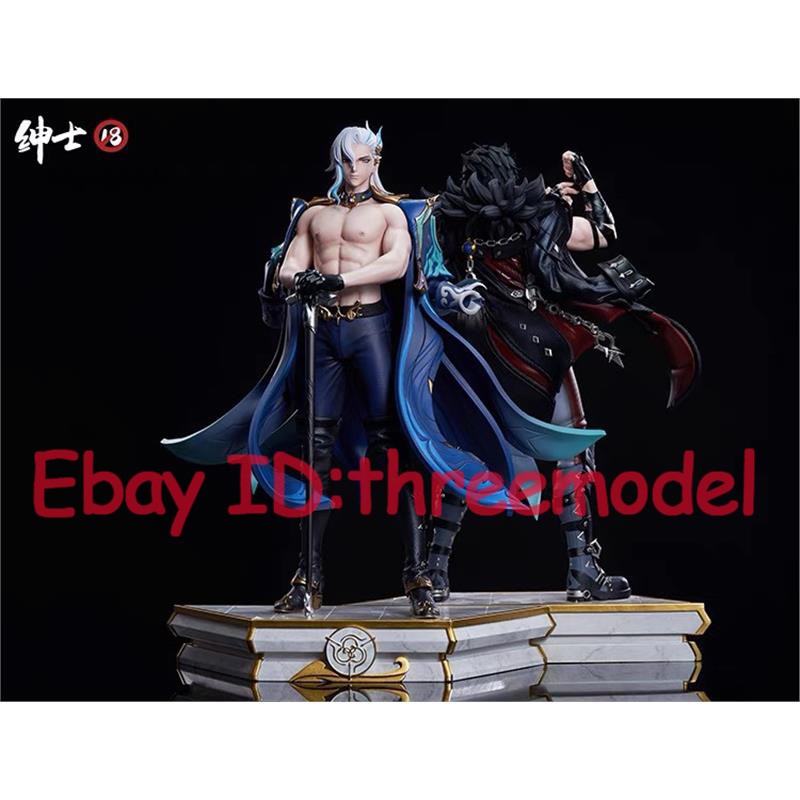 Shenshi18 Genshin Impact Neuvillette Wriothesley Statue PU In