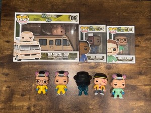 FUNKO POP!BREAKING BAD Heisenberg Walter White Jesse Pinkman Vinyl Action Figure EUR 28,27