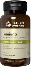 Damiana 350mg 100 Capsules Nature's Sunshine